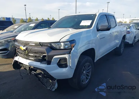 2023 Chevrolet Colorado 2Wd Short Box Lt from USA, damaged, VIN 1GCPSCEK4P1218208
